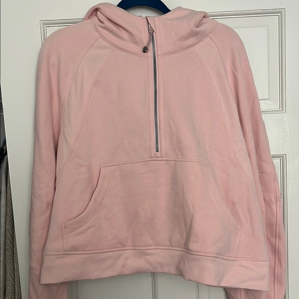 Lululemon Athletica Pink Scuba Sweatshirt Hoodie